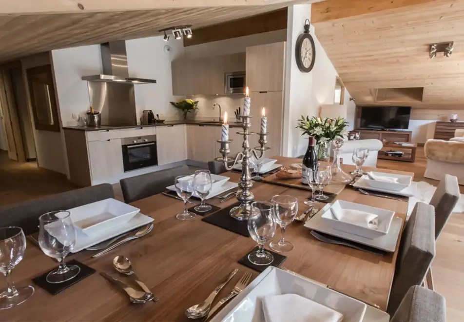 K2, Les Gets (self catered apartments) - 3 bed second floor apartment