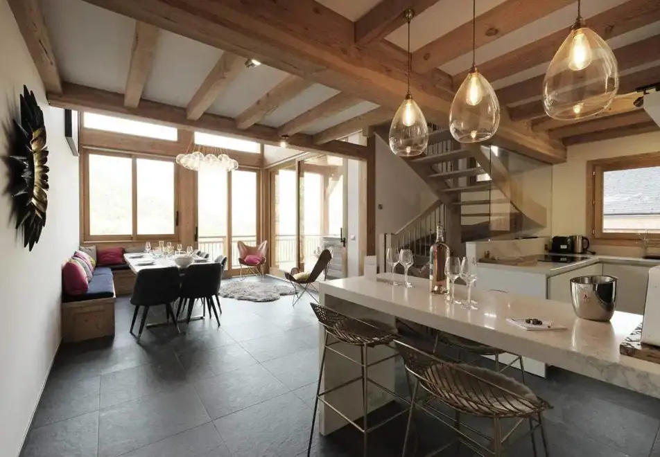 Caseblanche Chalets, St Martin de Belleville (self catered apartments-chalets) - 5 bed sleeps 12 (B27)