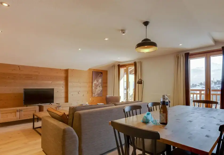 Les Fermes du Mont Blanc, Combloux (self catered apartments) - Typical apartment style