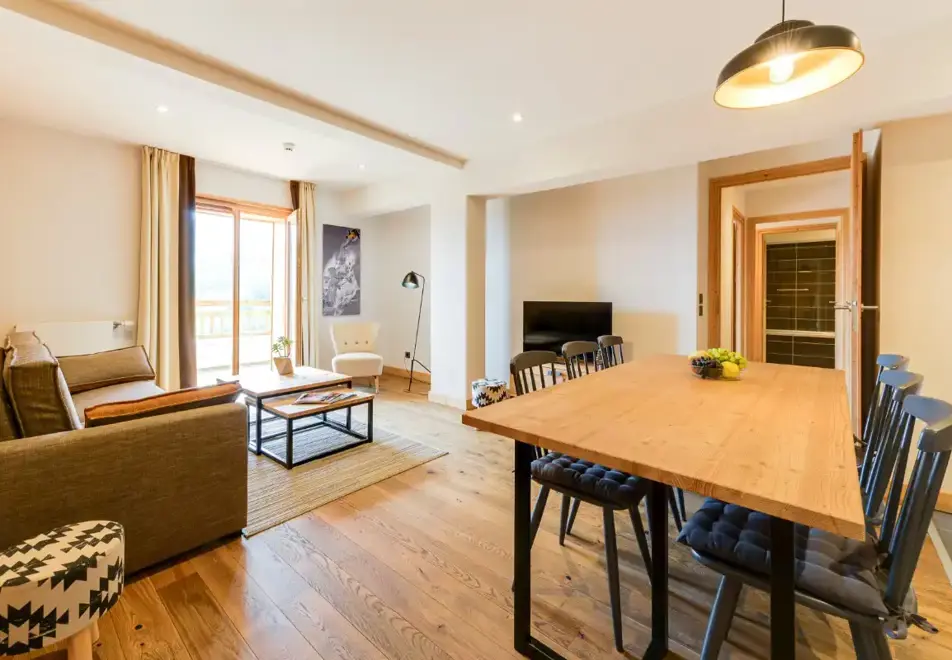 Les Fermes du Mont Blanc, Combloux (self catered apartments) - Typical apartment style