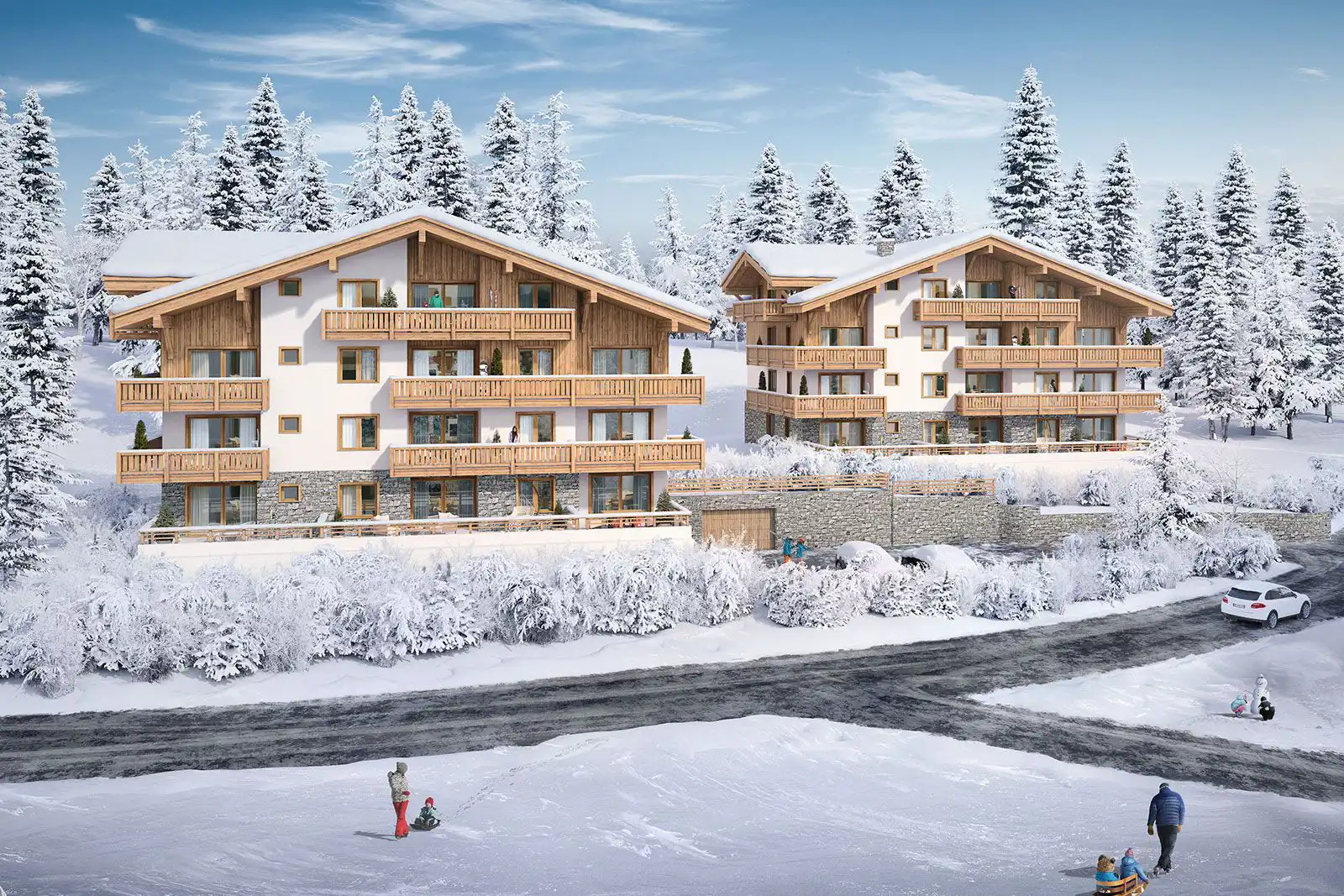 Chalets Akasha, Les Saisies Property To Buy Peak Retreats