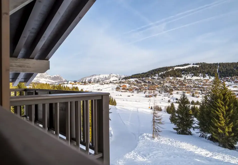 Amaya, Les Saisies (self catered apartments) - View from a balcony