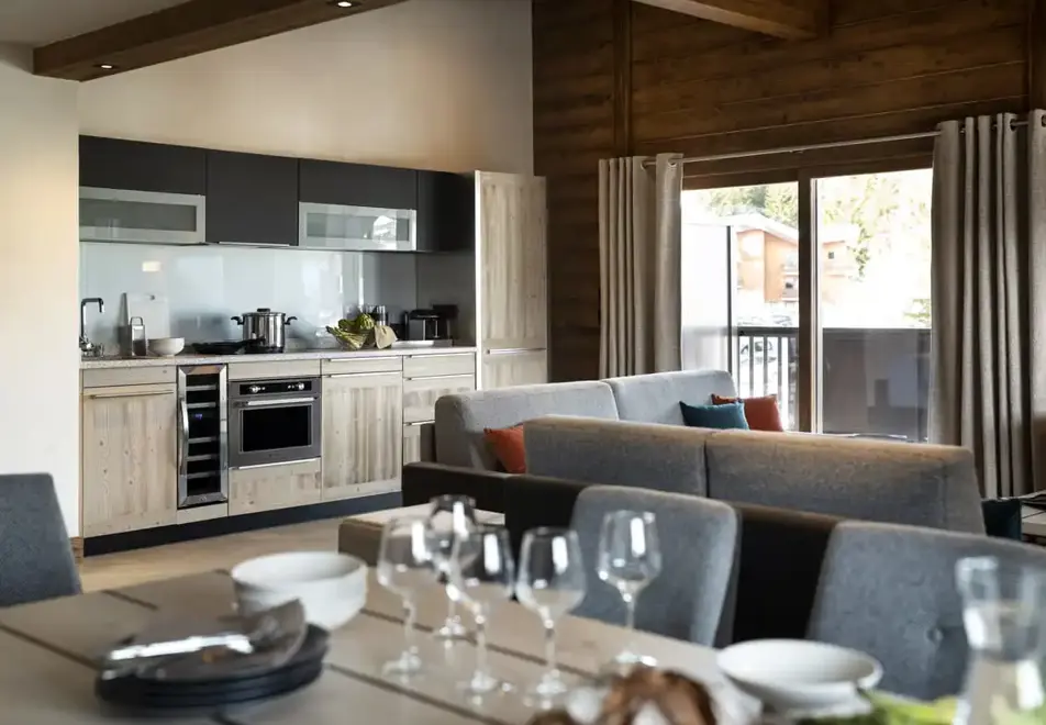 Amaya, Les Saisies (self catered apartments) - Typical apartment style