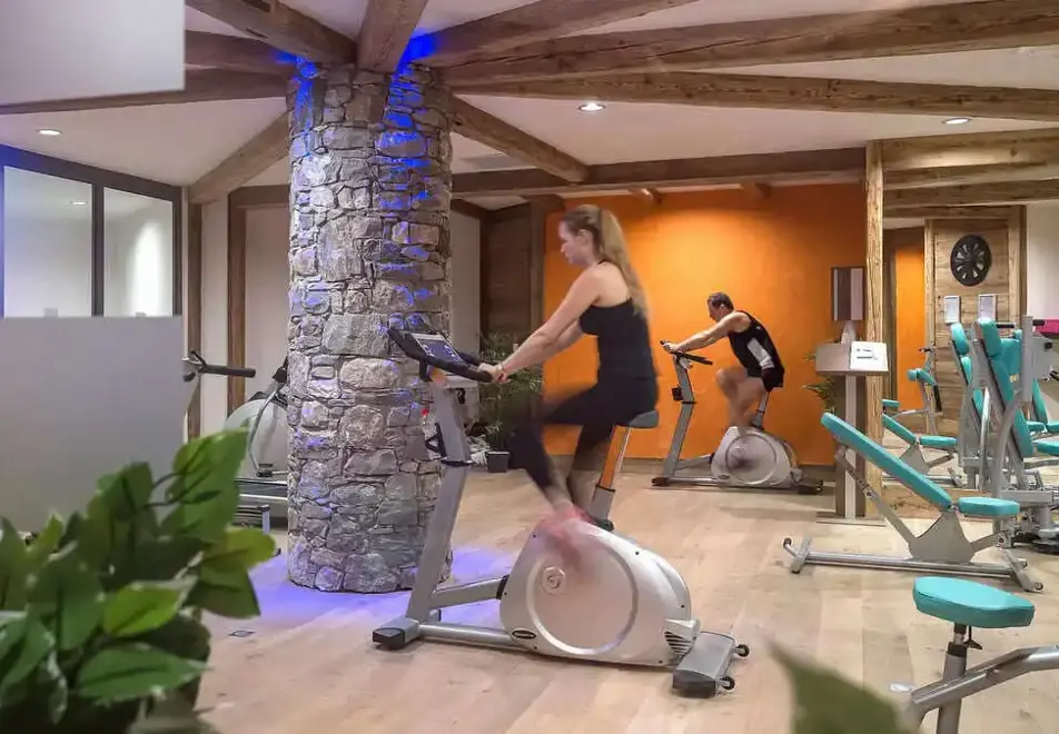 l'Alpaga, La Toussuire (self catered apartments) ©Foudimages - Fitness room