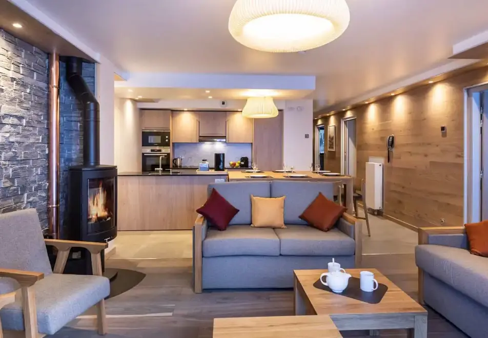 Les Balcons Platinium, Val Cenis (self catered apartments) - Typical apartment 6/8 (©ManuReyboz)