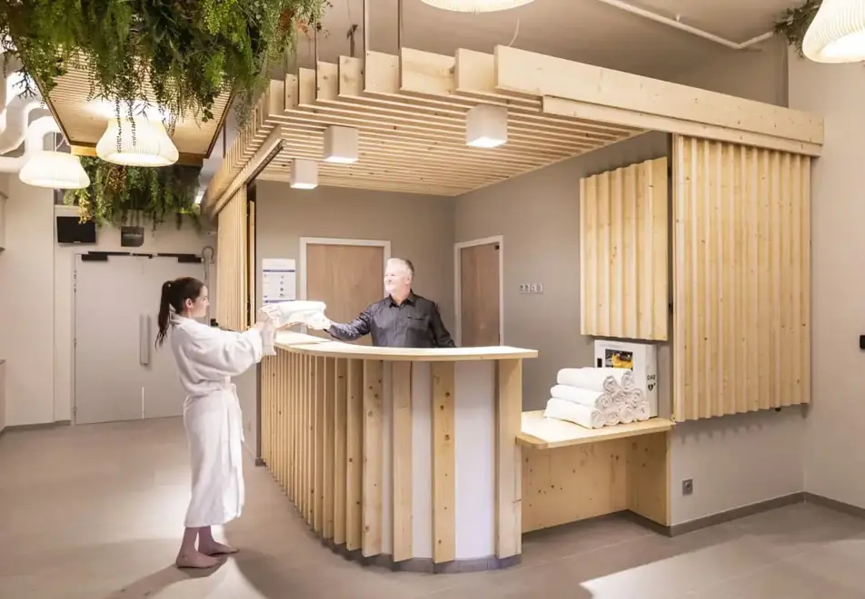 Les Balcons Platinium, Val Cenis (self catered apartments) - Spa reception (©ManuReyboz)