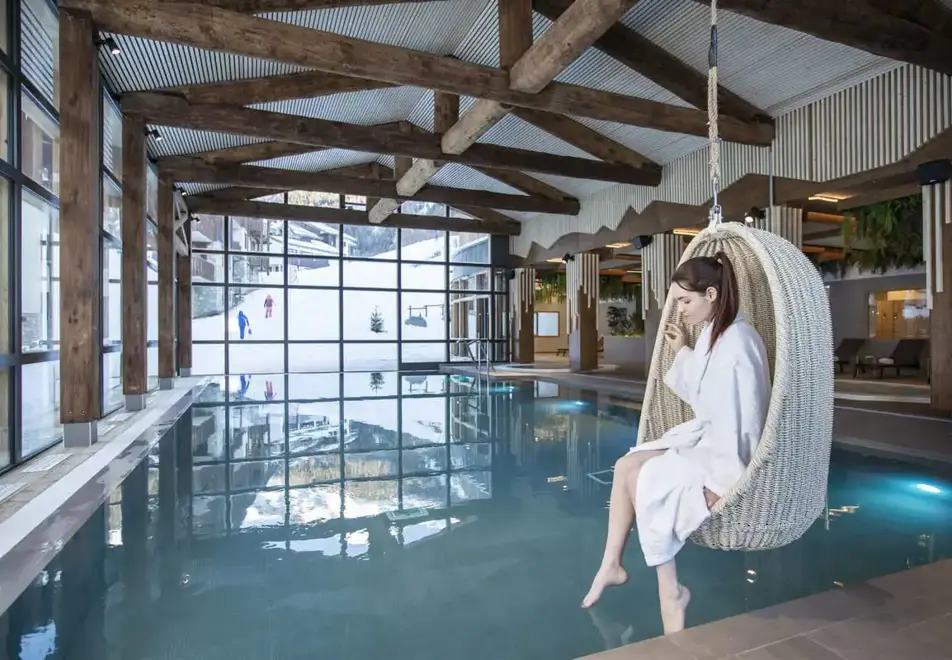 Les Balcons Platinium, Val Cenis (self catered apartments) - Indoor pool (©ManuReyboz)