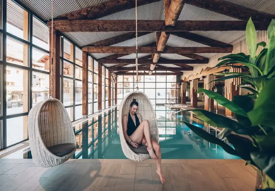 Les Balcons Platinium, Val Cenis (self catered apartments) - Indoor pool (©MaxCoquard)