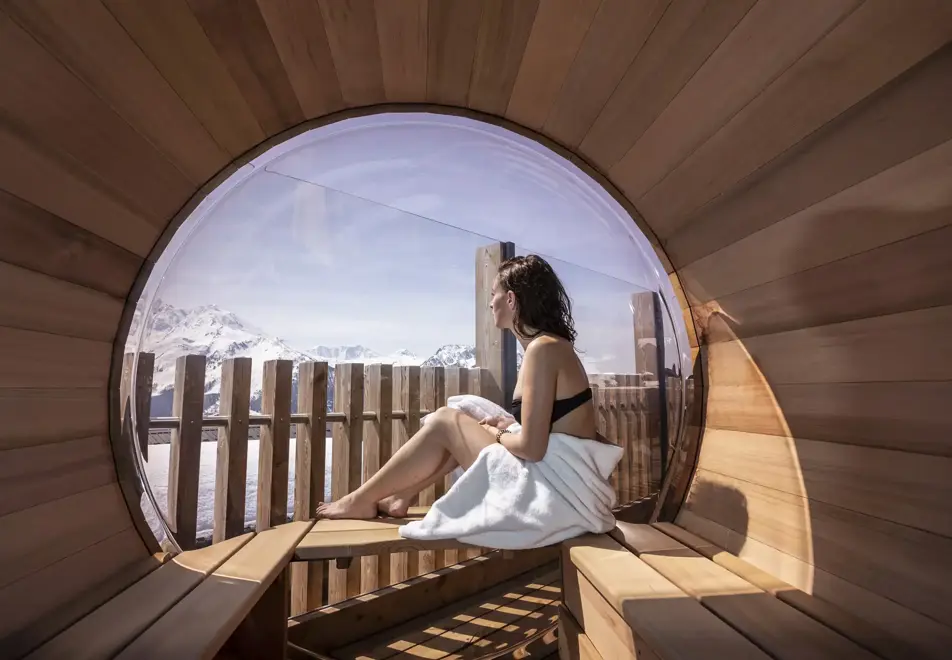 Alparena, La Rosiere (Apartments & Hotel) - Sauna (©Manureyboz)
