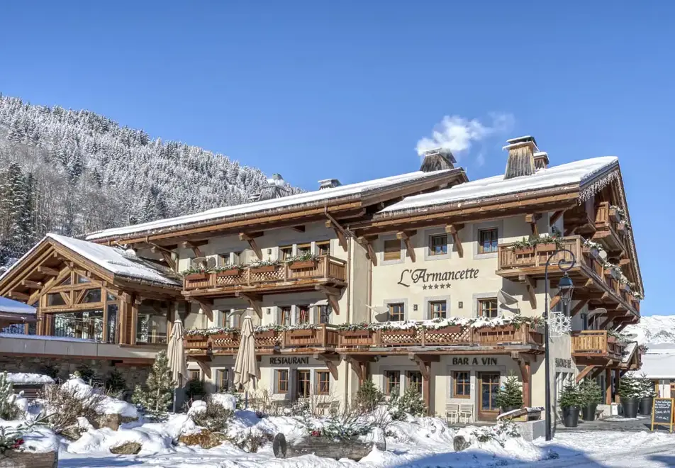 Hotel Armancette, St Nicolas de Veroce (hotel) - Chalet style 5* hotel (©Boris Molinier)