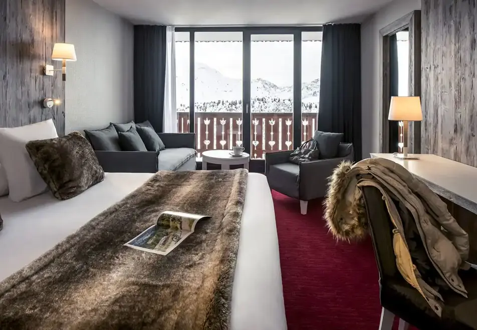 Le Pic Blanc, Alpe d'Huez (hotel) - Typical Privilege room style