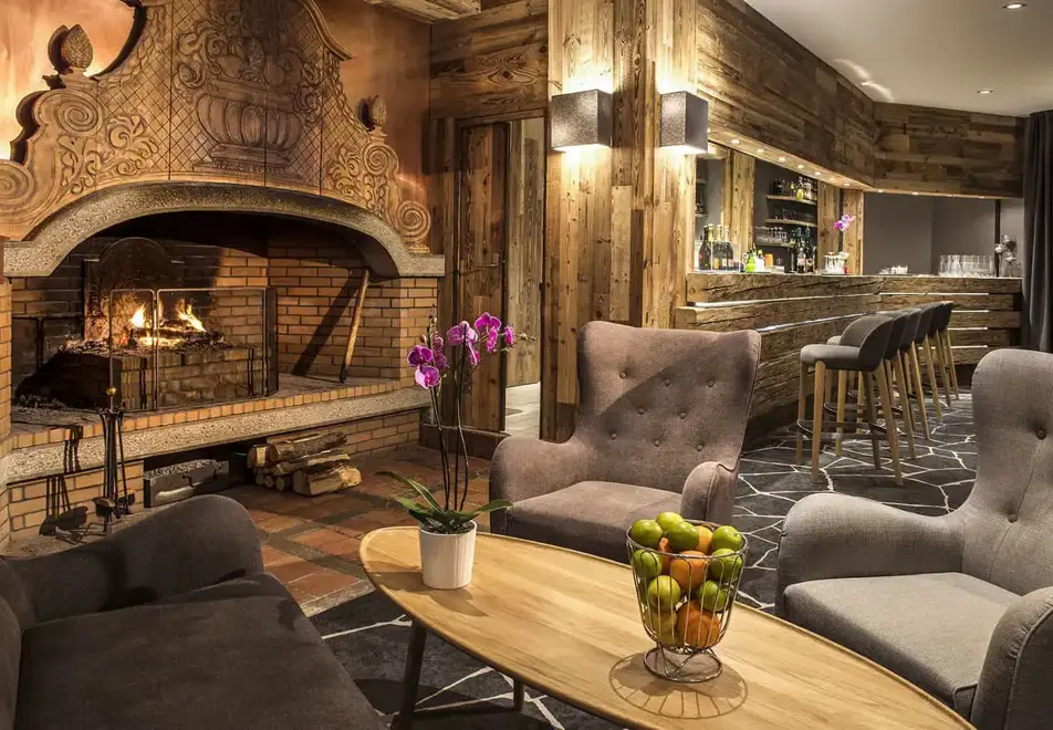 Le Pic Blanc, Alpe d'Huez (hotel) - Lounge area