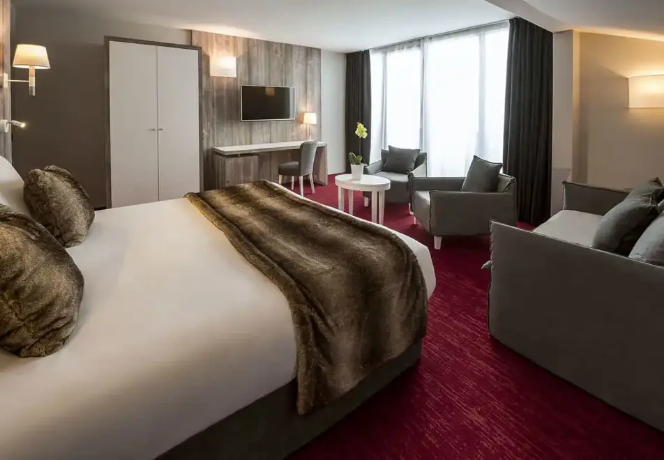 Le Pic Blanc, Alpe d'Huez (hotel) - Typical Family room style