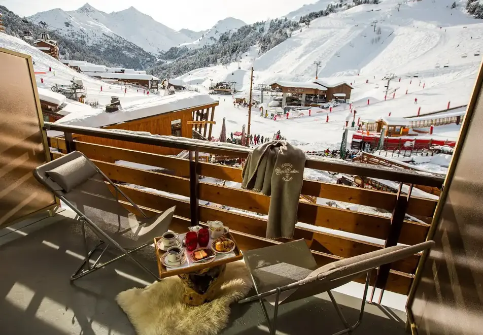 AlpenRuitor, Meribel Mottaret (Hotel) - Piste view