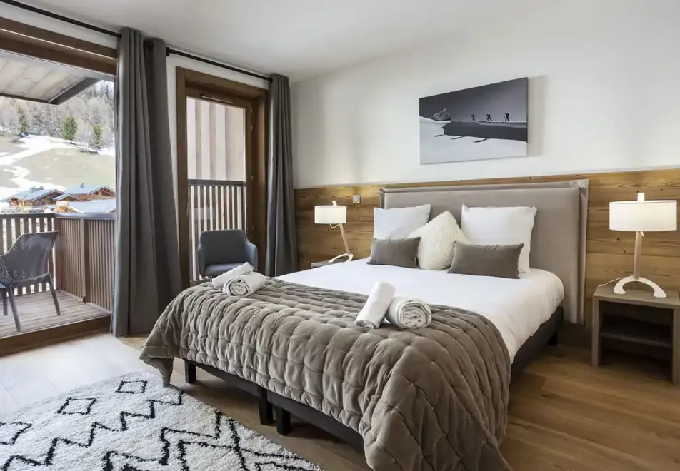 Diamant des Neiges, Plagne 1800 (self catered apartments) ©M.Reyboz - 3 bed sleeps 8