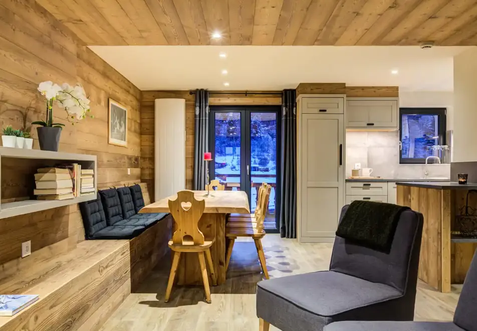 Chalets Miner 1, Plagne 1800 (self catered chalet) - Living area