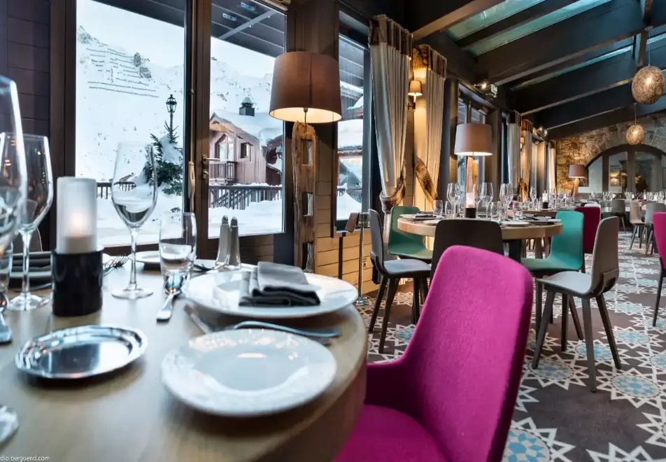 Hotel Village Montana, Tignes le Lac (hotel) - Restaurant Les Chanterelles