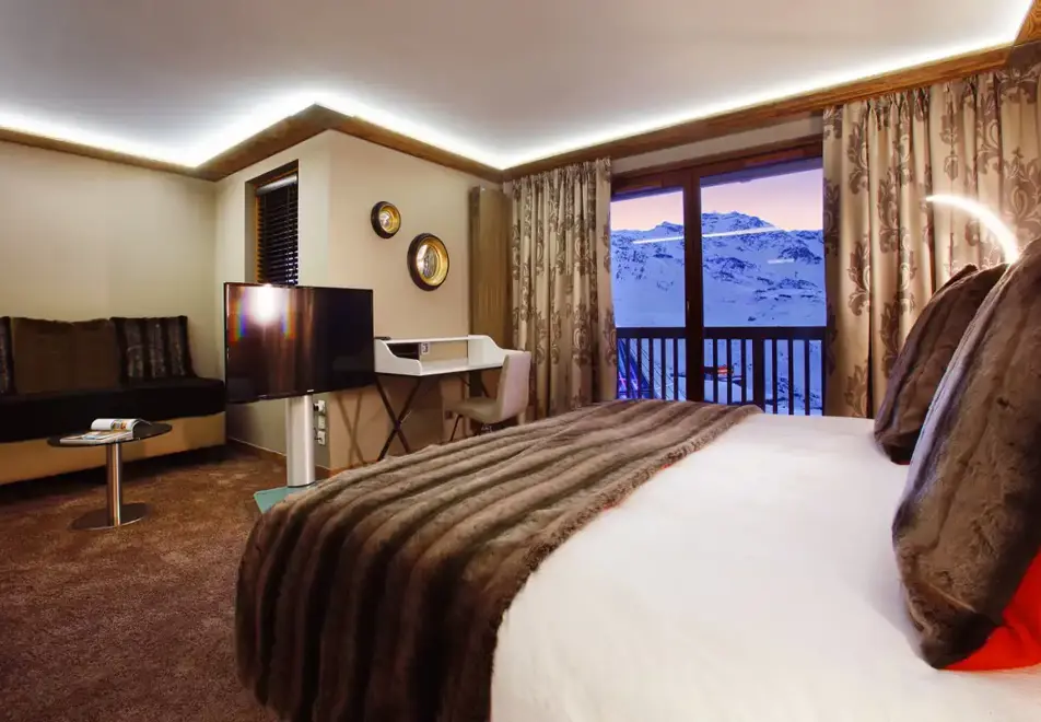 Koh i Nor, Val Thorens (hotel) - Luxury hotel room