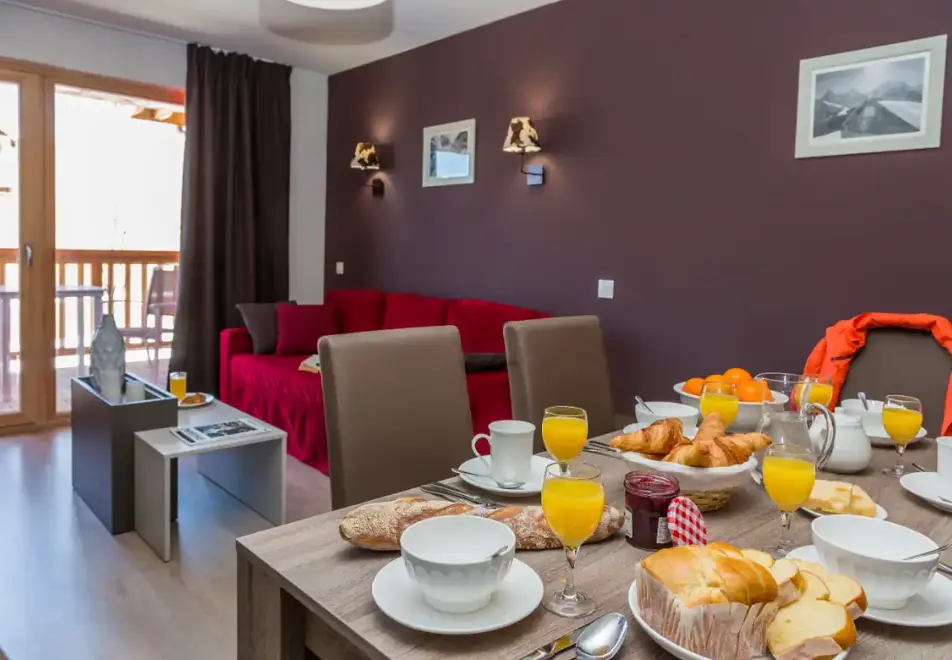 Front de Neige, La Plagne (self catered apatments) OPT - 1 bed alcove 6