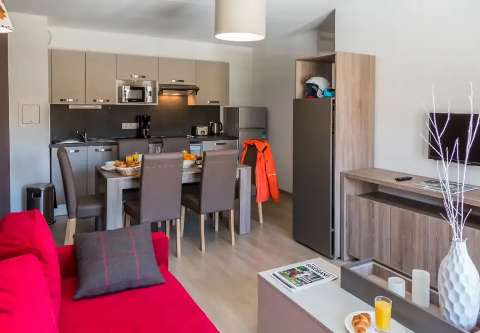 Front de Neige, La Plagne (self catered apatments) OPT - 1 bed alcove 6