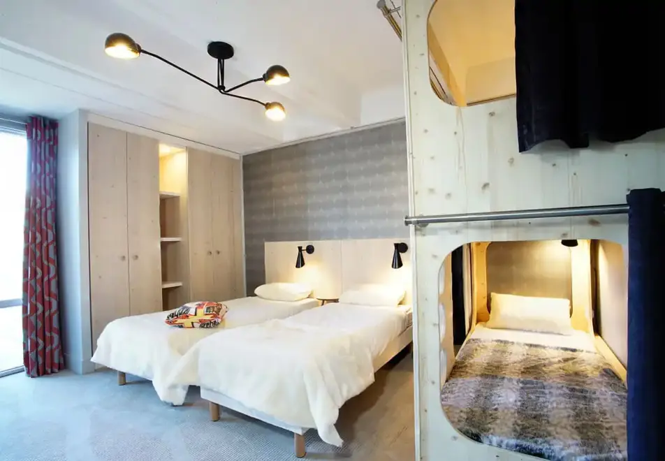 Club Hotel Le Flaine, Flaine (Hotel) - Quad hotel room (©M Reyboz)