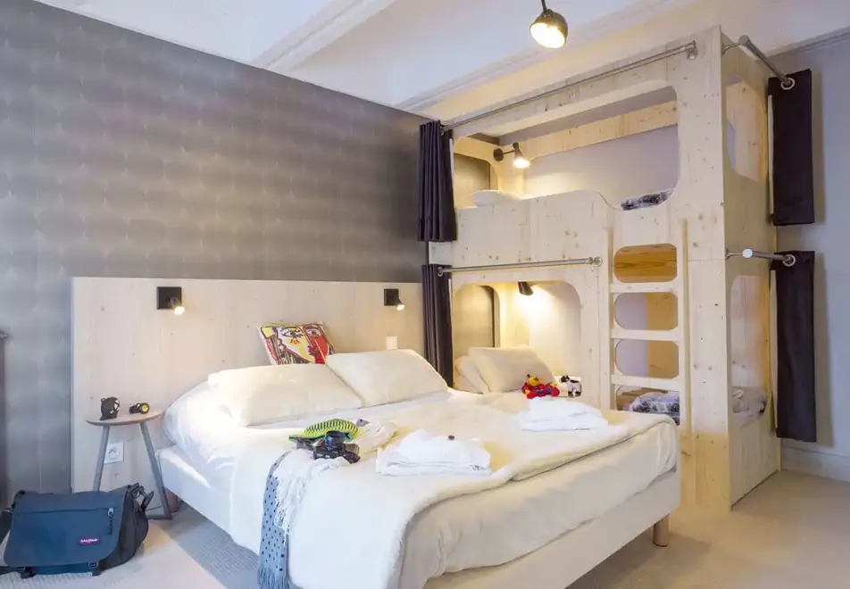 Club Hotel Le Flaine, Flaine (Hotel) - Quad hotel room (©M Reyboz)