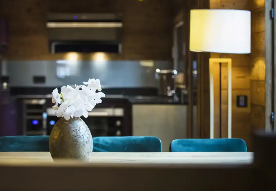 Chalet Bossonnet, La Clusaz (self catered chalet) - Dining area