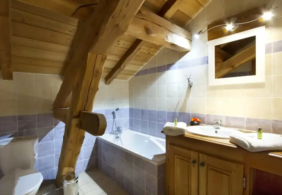 Chalet Chartreuse, Les Deux Alpes (self catered chalet) - Bathroom