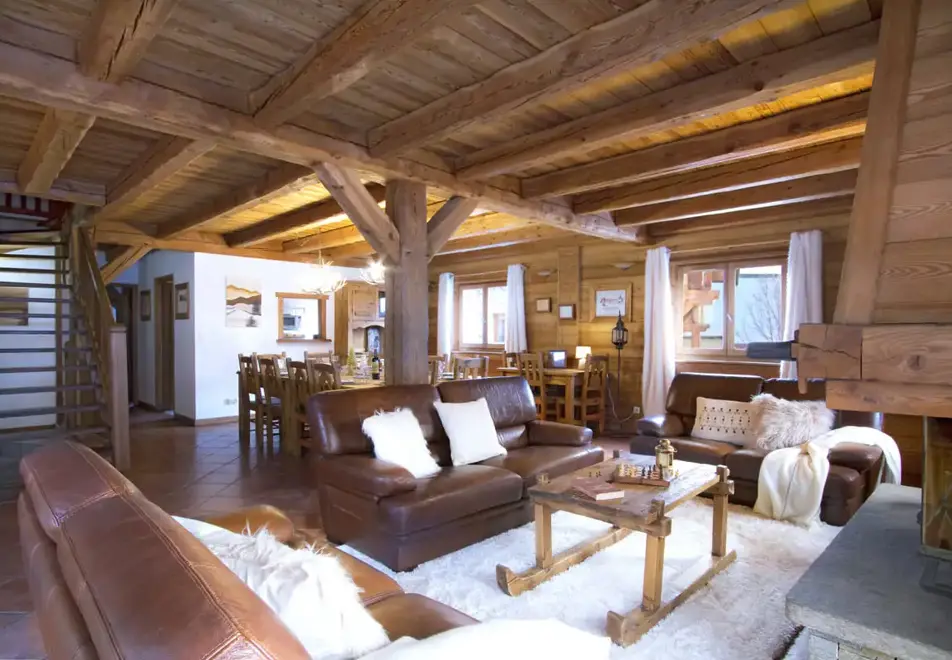 Chalet Chartreuse, Les Deux Alpes (self catered chalet) - Living area