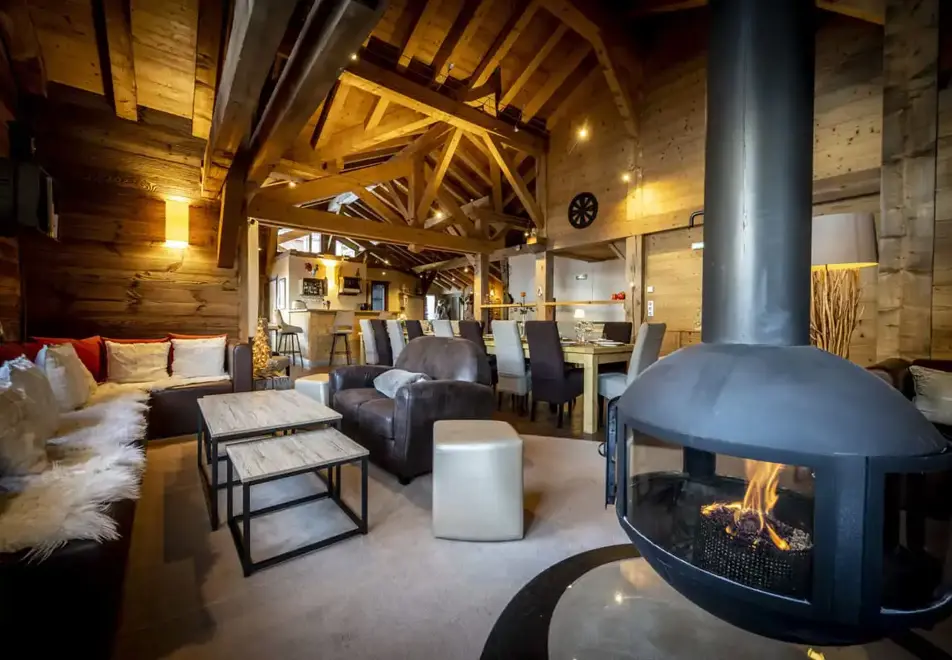Chalet Cocoon, Plagne 1800 (self catered chalets) - Living area