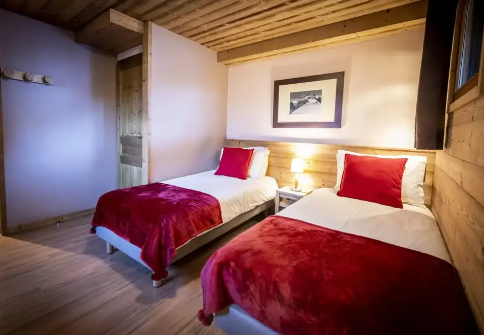 Chalet Pierre 2, Plagne 1800 (self catered chalet) - Twin room
