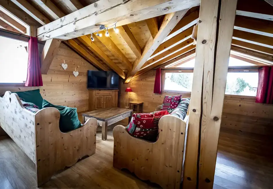 Chalet Pierre 2, Plagne 1800 (self catered chalet) - Living area