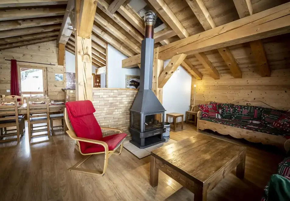 Chalet Pierre 2, Plagne 1800 (self catered chalet) - Living area