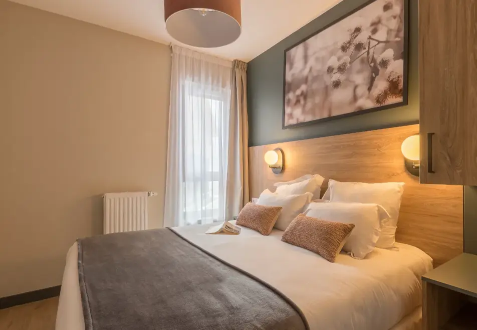 l'Ecrin de Vars, Vars (self catered apartments) - Typical bedroom style