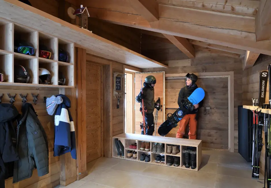 Chalet Fabriel, Montgenevre (self catered chalet) - Ski room