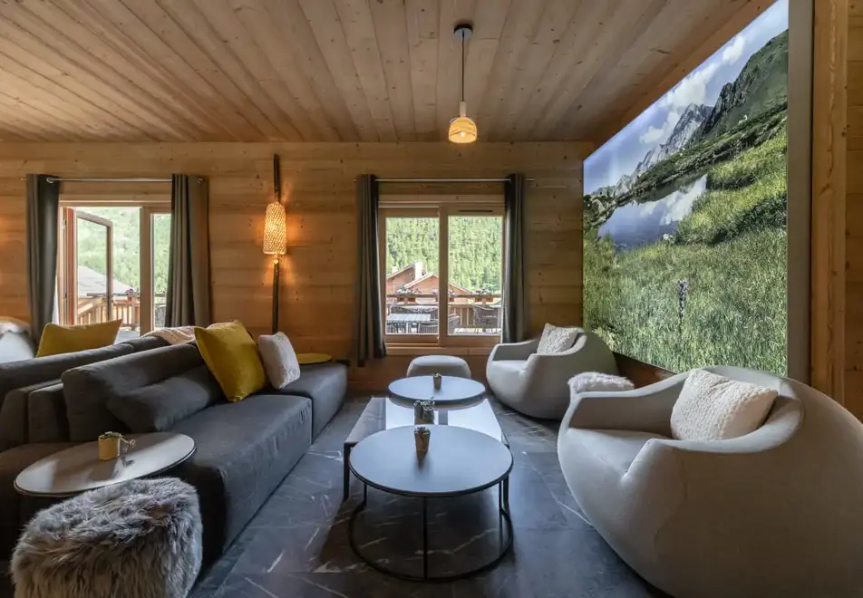 Chalet Blanc, Montgenevre (hotel) - Lounge bar