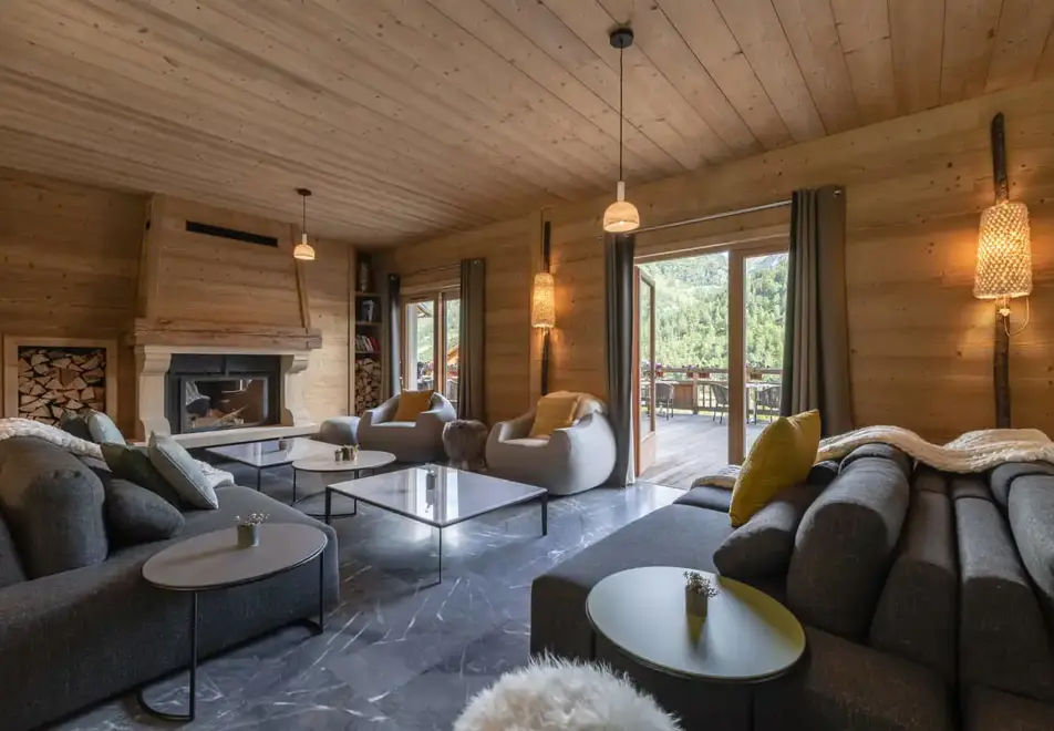 Chalet Blanc, Montgenevre (hotel) - Lounge bar