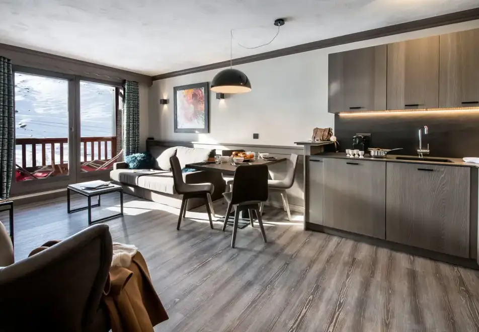 Village Montana, Val Thorens (self catered apartments) - Typical 2 bed Premium Valbel apartment style
