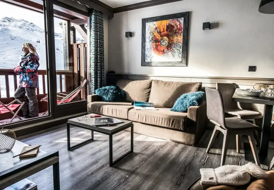 Village Montana, Val Thorens (self catered apartments) - Typical 2 bed Premium Valbel apartment style