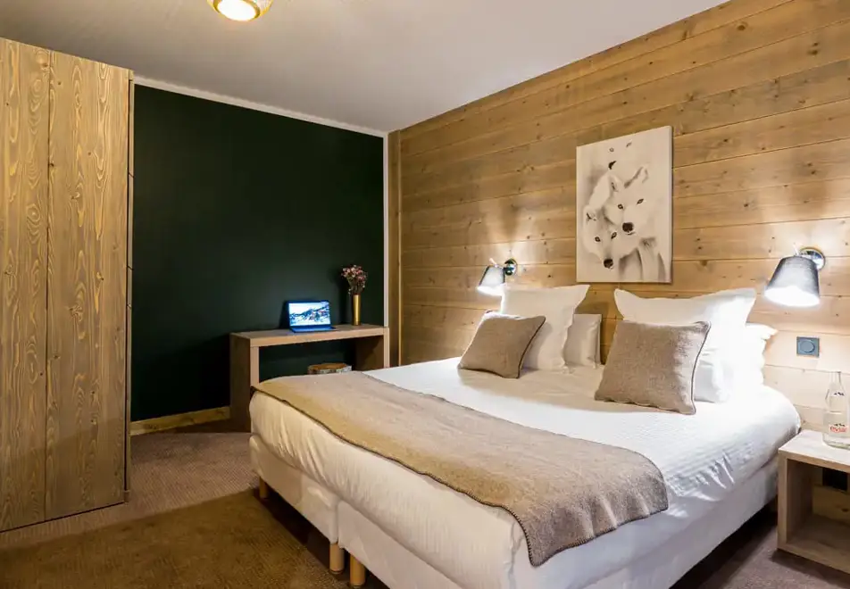 Carlina Chalets, Belle Plagne (part-catered chalets) - Typical chalet style