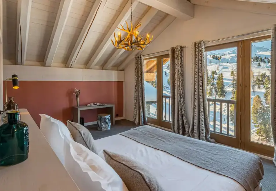 Carlina Chalets, Belle Plagne (part-catered chalets) - Typical chalet style
