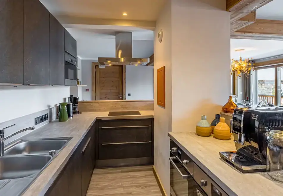 Carlina Chalets, Belle Plagne (part-catered chalets) - Typical chalet style