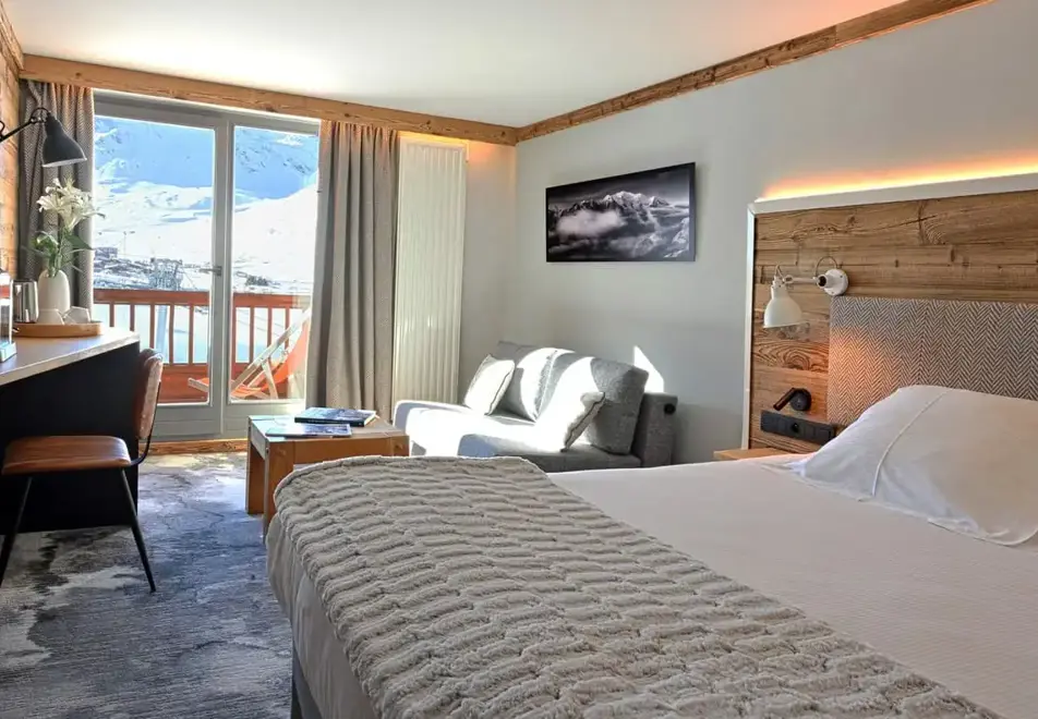 Le Levanna, Tignes le Lac (hotel) - Typical Privilege room style
