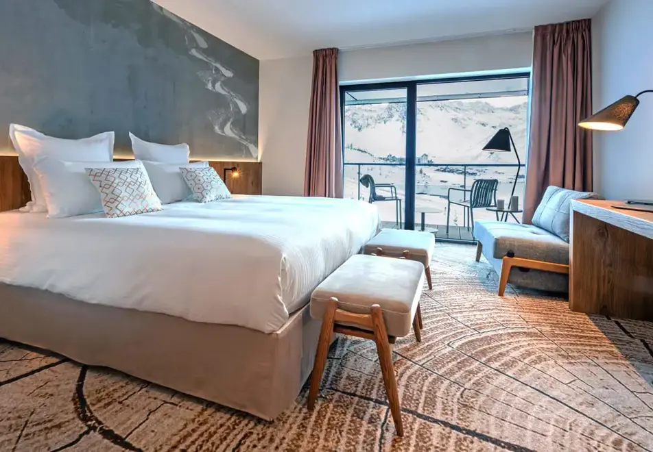 Voulez Vous, Tignes le Lac (hotel) - Typical Privilege room style