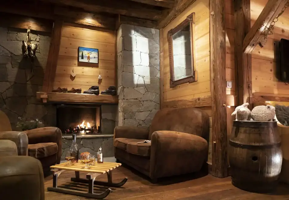 Cote Brune, Les 2 Alpes (hotel) - Lounge area