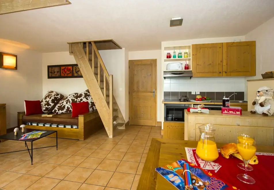 Les Chalets de Wengen, Les Coches (self catered apartments) - Typical apartment style