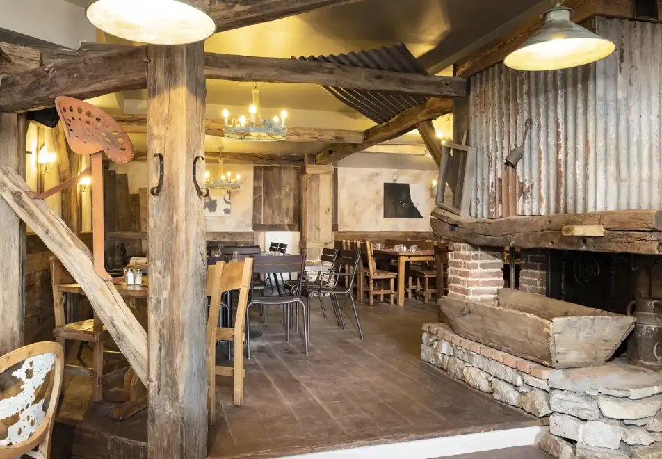 Les Balcons de la Rosiere, La Rosiere (self catered apartments) - La Grange restaurant