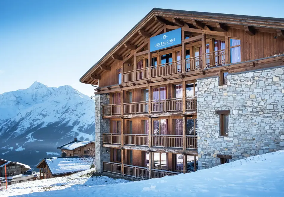 Les Balcons de la Rosiere, La Rosiere (self catered apartments) - Excellent location