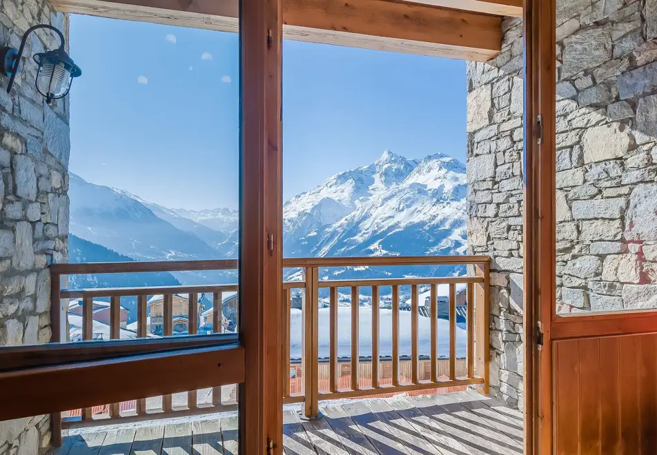 Les Balcons de la Rosiere, La Rosiere (self catered apartments) - Typical 4 person apartment style