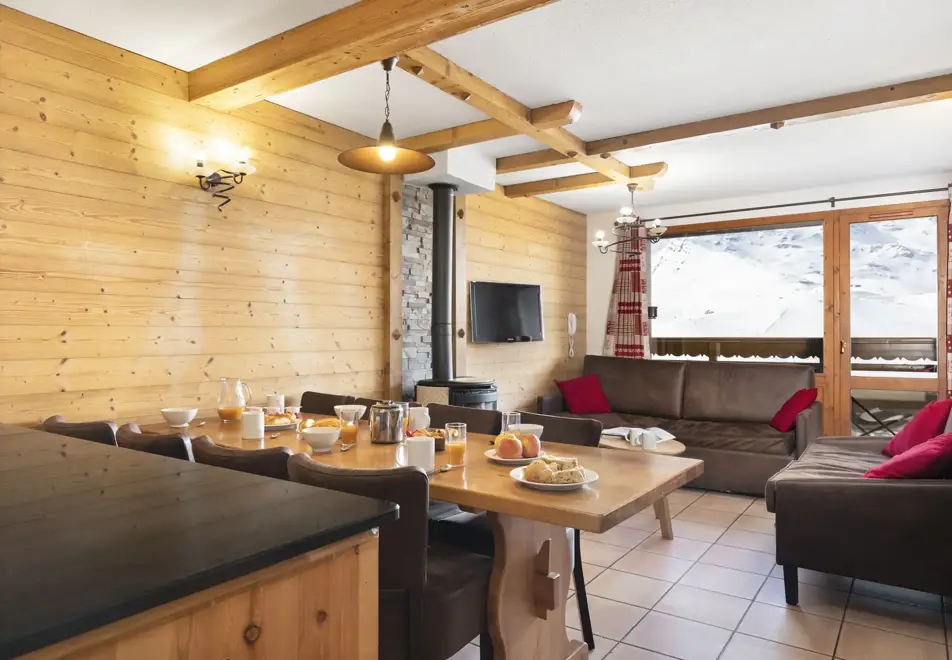 Les Balcons de Val Thorens, Val Thorens (self catered apartment) - Typical apartment style